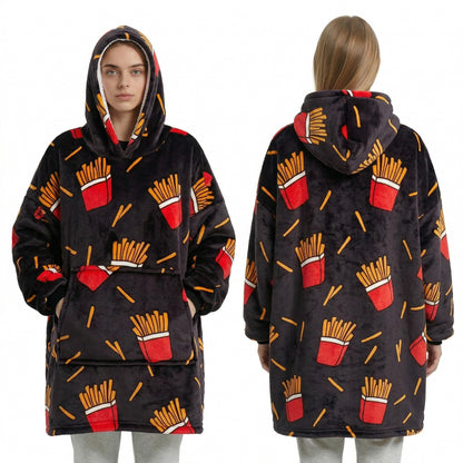 Tragbare Decke aus Fleece, 350 g/m²