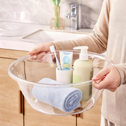 Kunststoff-Waschbecken, transparent, robust