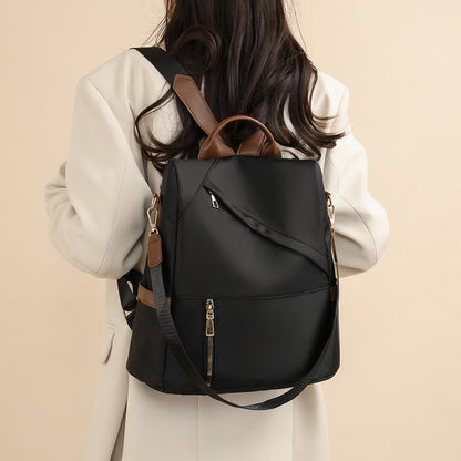 Rucksack, Nylon, wasserfest, einfarbig