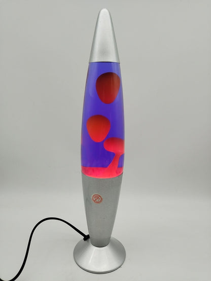 Lavalampe mit Aluminiumschirm, 40 cm