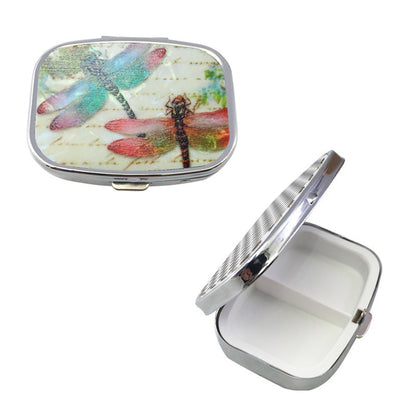 Pillendose mit Fächern, tragbar