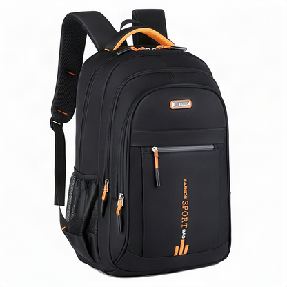 Nylon-Rucksack, 36–55 L, atmungsaktiv