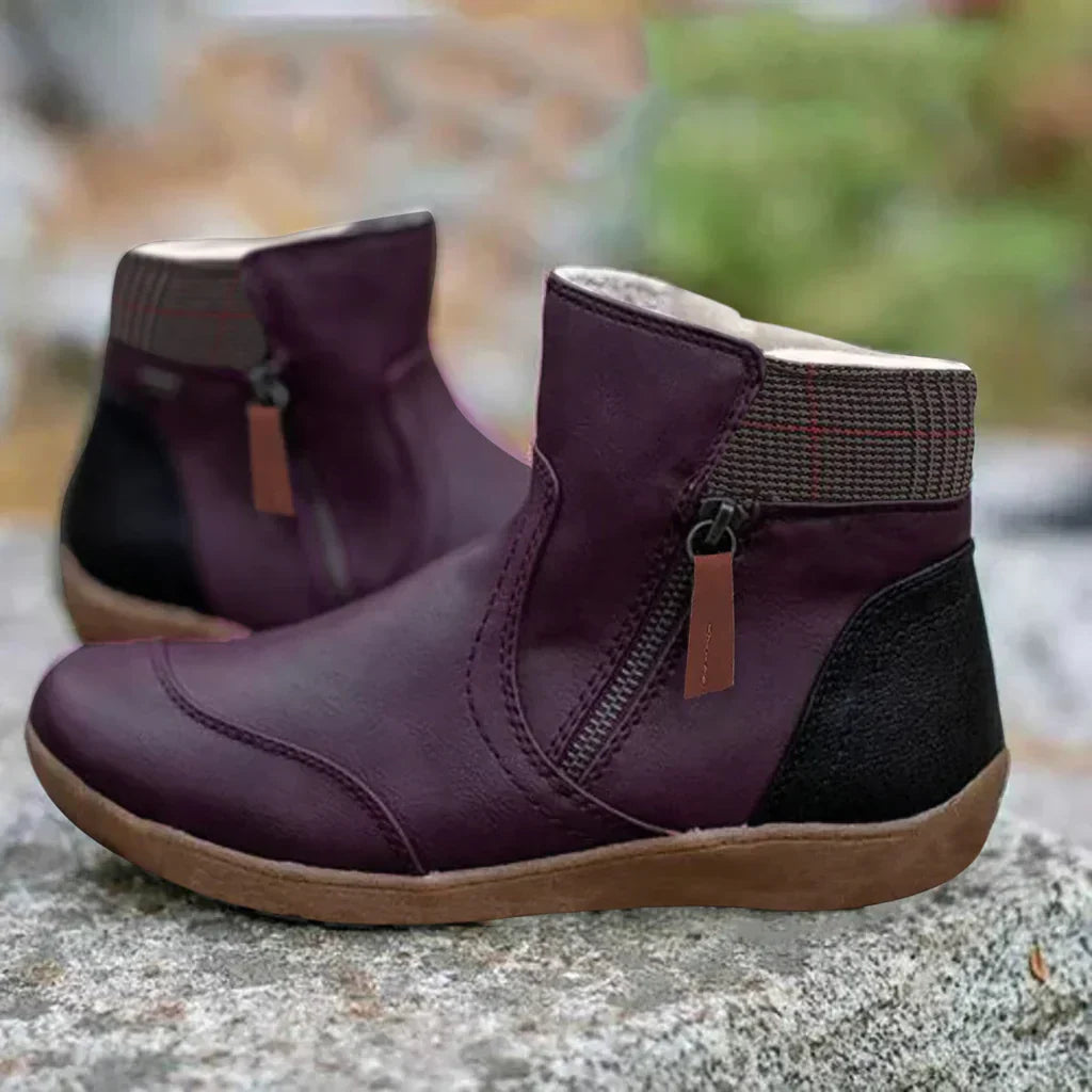 Wasserdichte, orthopädische Lederschuhe