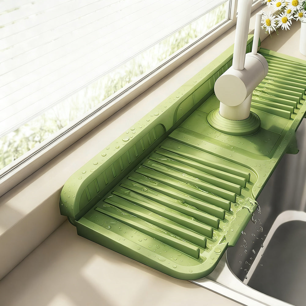 Silikon-Abtropfmatte für Wasserhahn