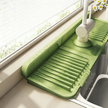 Silikon-Abtropfmatte für Wasserhahn