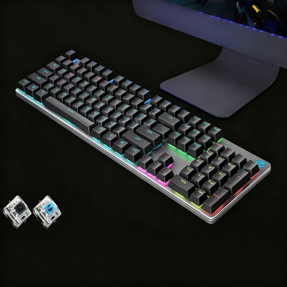 Mechanische Gaming-Tastatur mit Beleuchtung