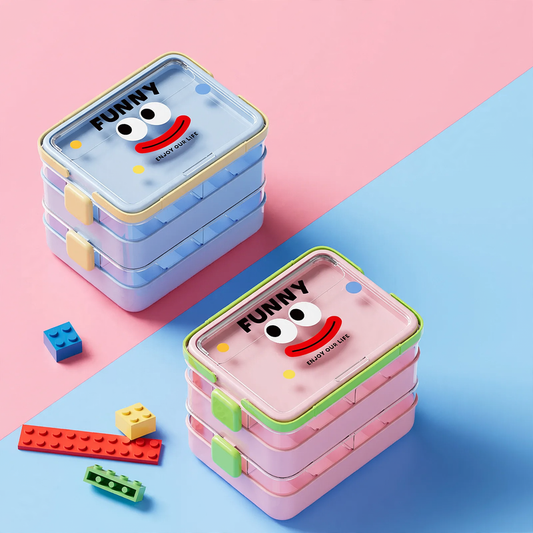 Spielzeug-Aufbewahrungsbox mit Fächern, Modell DD2572