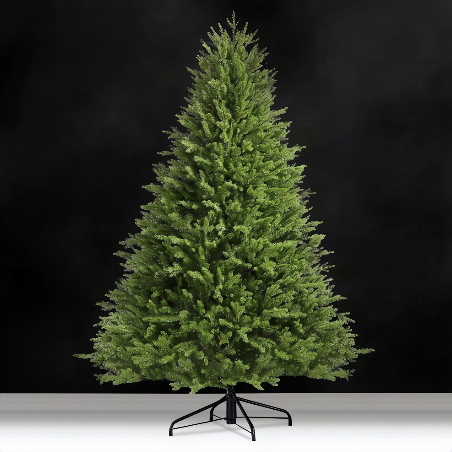 Künstlicher Weihnachtsbaum mit LED-Beleuchtung, 150–300 cm