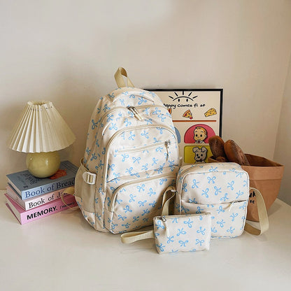 Rucksack aus Nylon, großes Fassungsvermögen, modernes Design