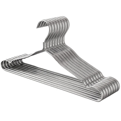 Aluminium-Kleiderbügel, rutschfest, ohne Kratzer
