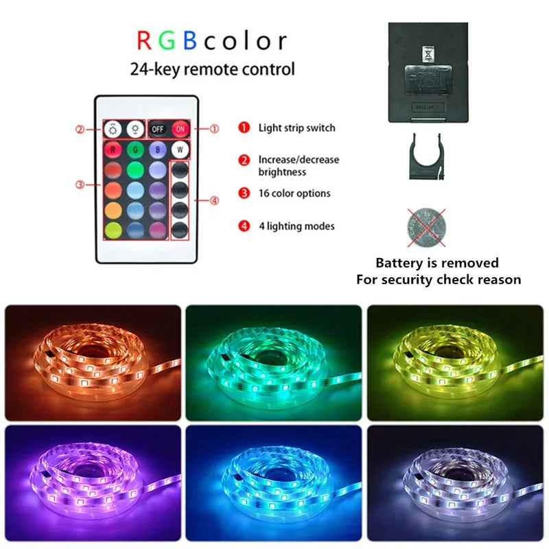 USB LED STRIPE MIT FARBWECHSEL - RGB LICHT FÜR RAUMDEKORATION & TV-HINTERGRUNDBELEUCHTUNG | Brehn