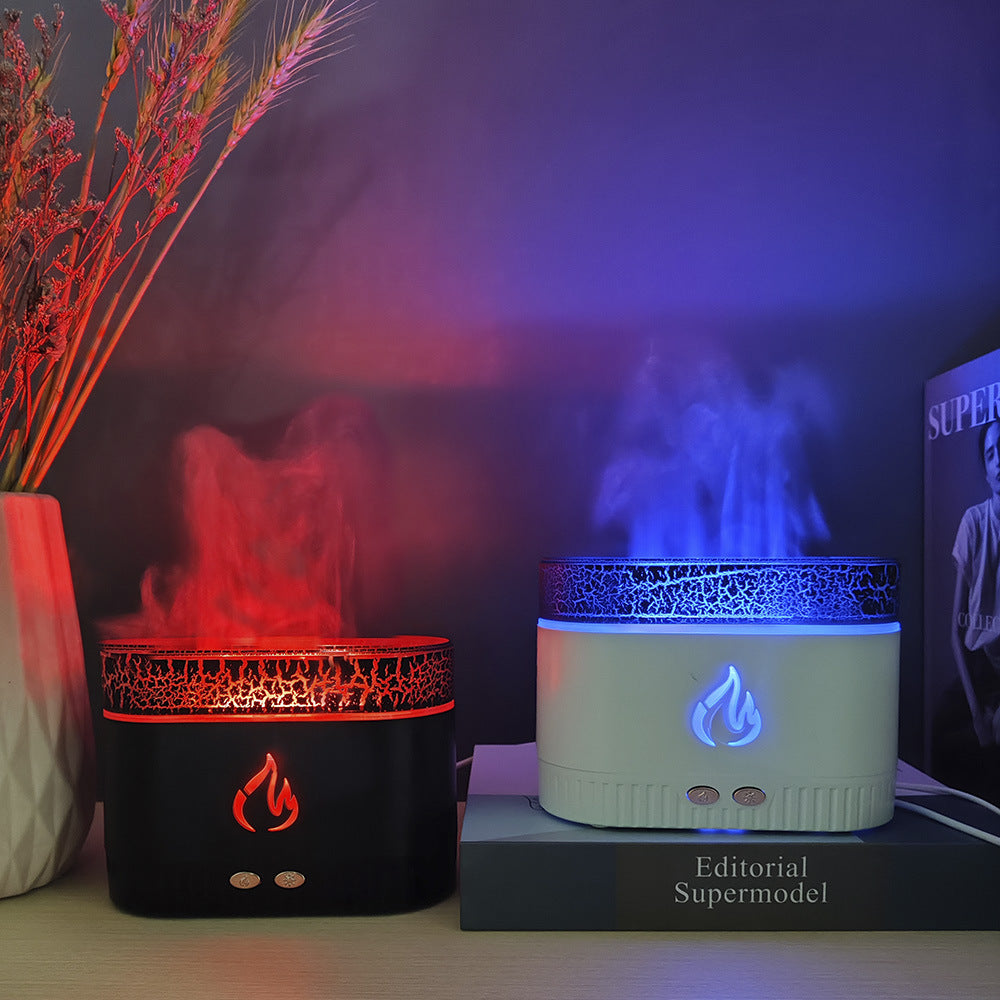 Aromadiffuser mit Lavalampen-Design, 200 ml