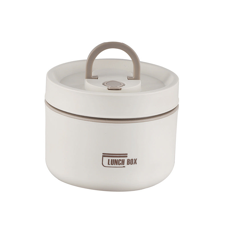 Isolierte Lunchbox aus 316er Edelstahl, rund