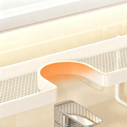 Badezimmer-Ablage für Waschbecken ohne Bohren