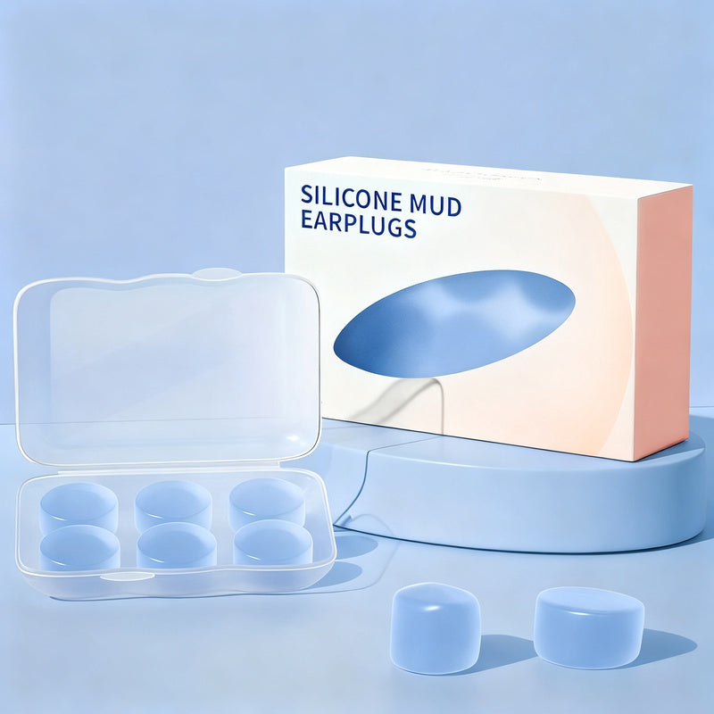 Silikon-Ohrstöpsel zum Schlafen und gegen Lärm