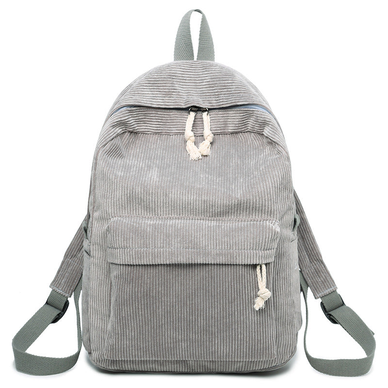 Rucksack aus Kord, 20–35 L, großes Fassungsvermögen