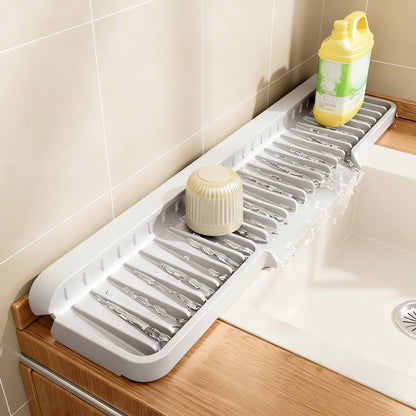 Silikon-Abtropfmatte für Spüle und Waschbecken