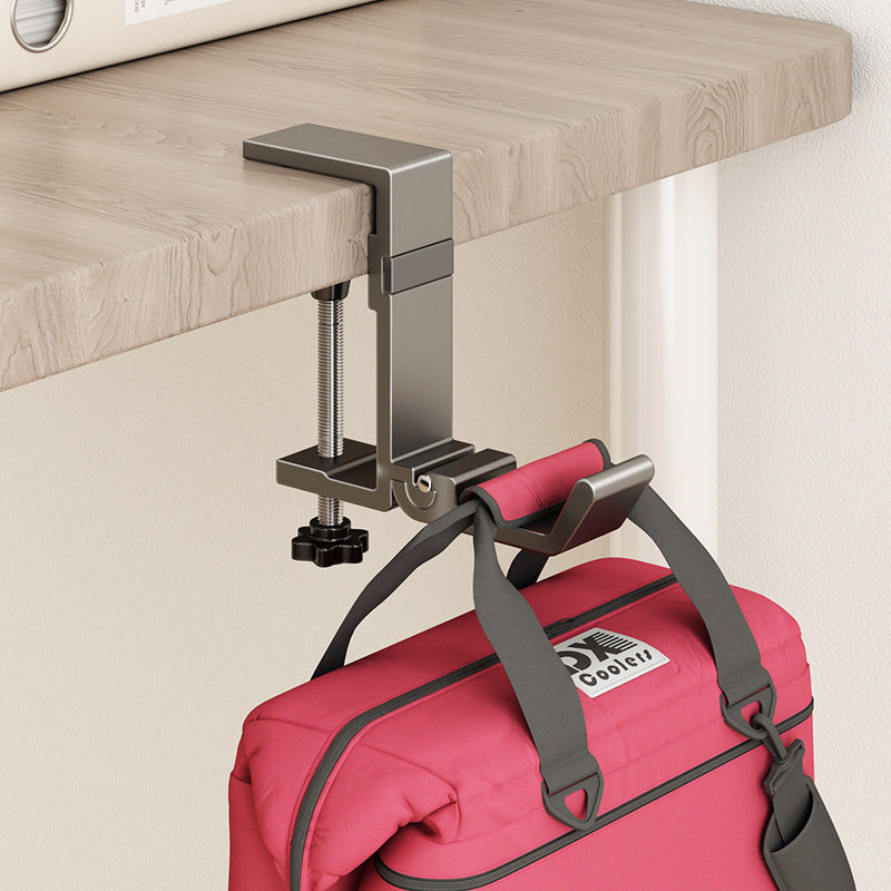 Verstellbarer Tisch-Rucksackhaken aus Aluminium