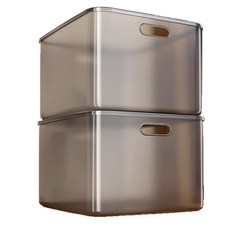 Transparente Aufbewahrungsbox aus Kunststoff