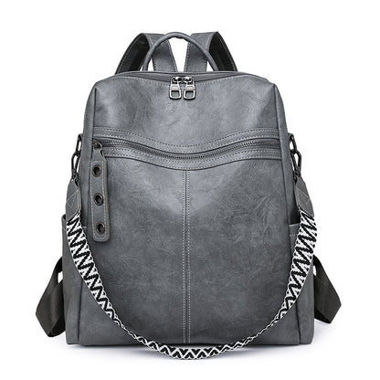 Rucksack aus PU-Material, mehrere Trageweisen