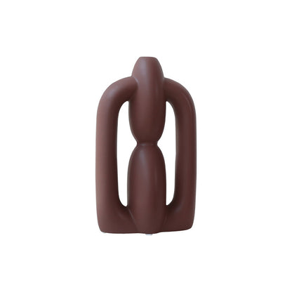 Keramik-Blumenvase, europäischer Stil