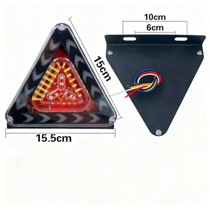 LED-Blitzleuchte, dreieckig, 12-24V