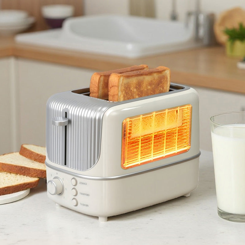 Toaster mit Funktionen Heizen, Rösten und Auftauen