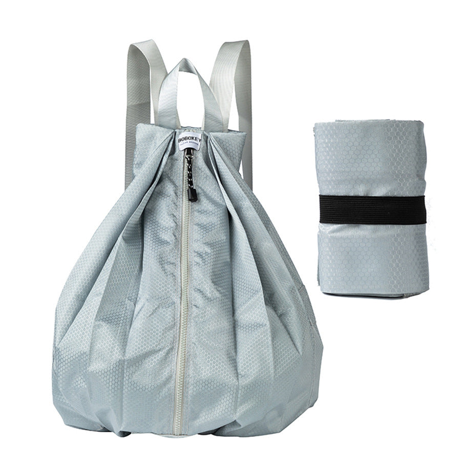 Wasserdichter Nylon-Rucksack, 20–35 L, geometrisch