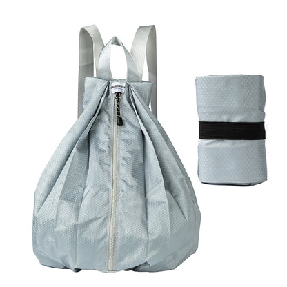 Wasserdichter Nylon-Rucksack, 20–35 L, geometrisch