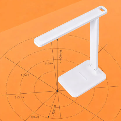 Klappbare LED-Schreibtischlampe mit USB-Anschluss