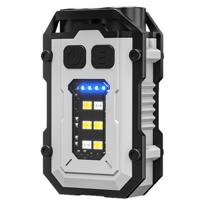 Tragbare USB-Taschenlampe mit Magnethalter
