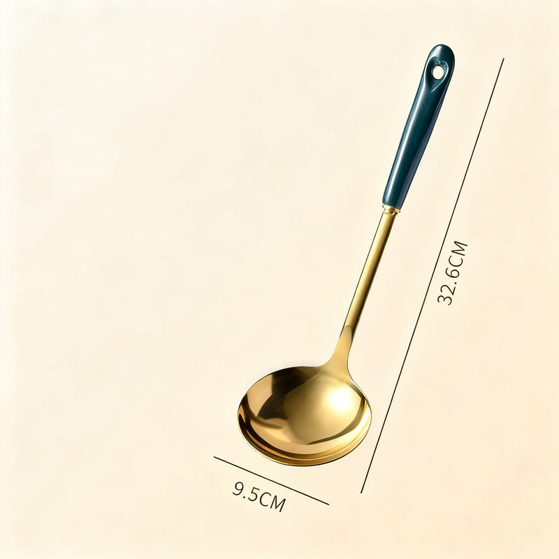 Kochbesteck-Set aus Edelstahl