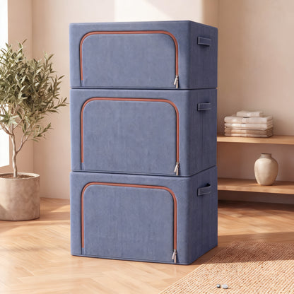 Faltbare Aufbewahrungsbox aus Stoff, 50–60 L