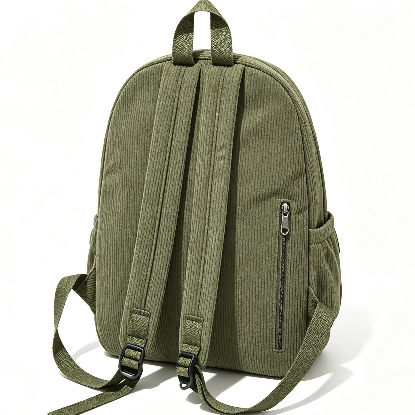Großer Rucksack aus Cord, 40×29 cm