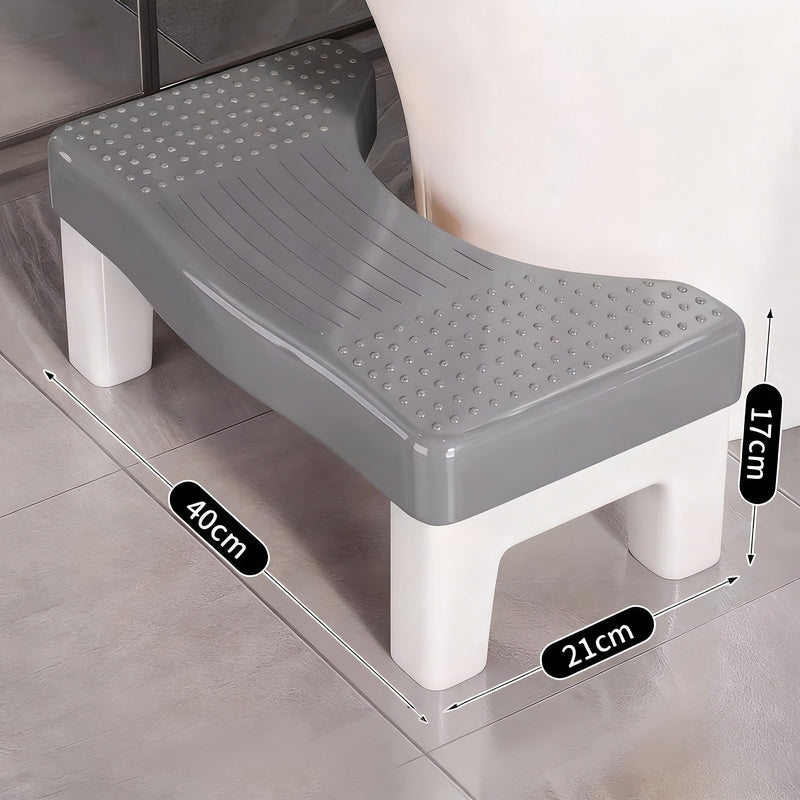 Toilettenhocker aus Kunststoff