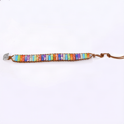 Wickelarmband aus Natursteinen