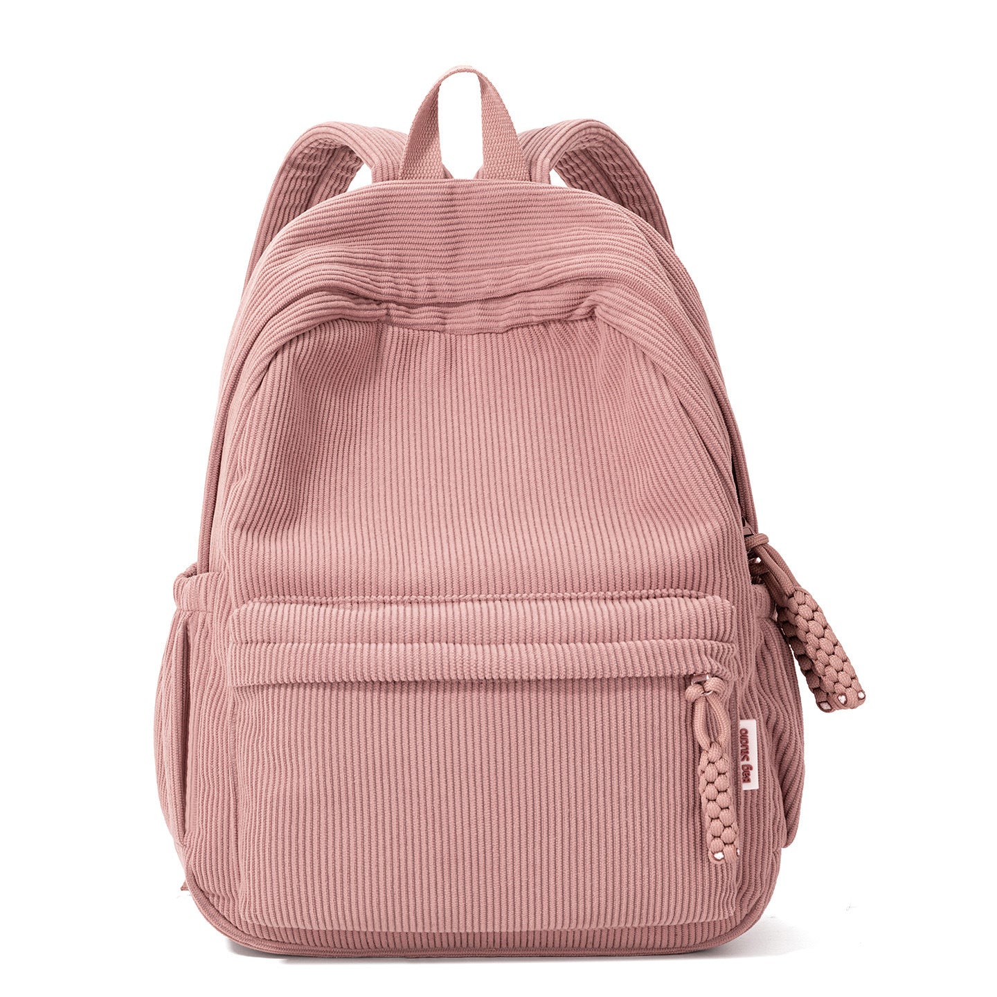 Großer Rucksack aus Cord, 40×29 cm