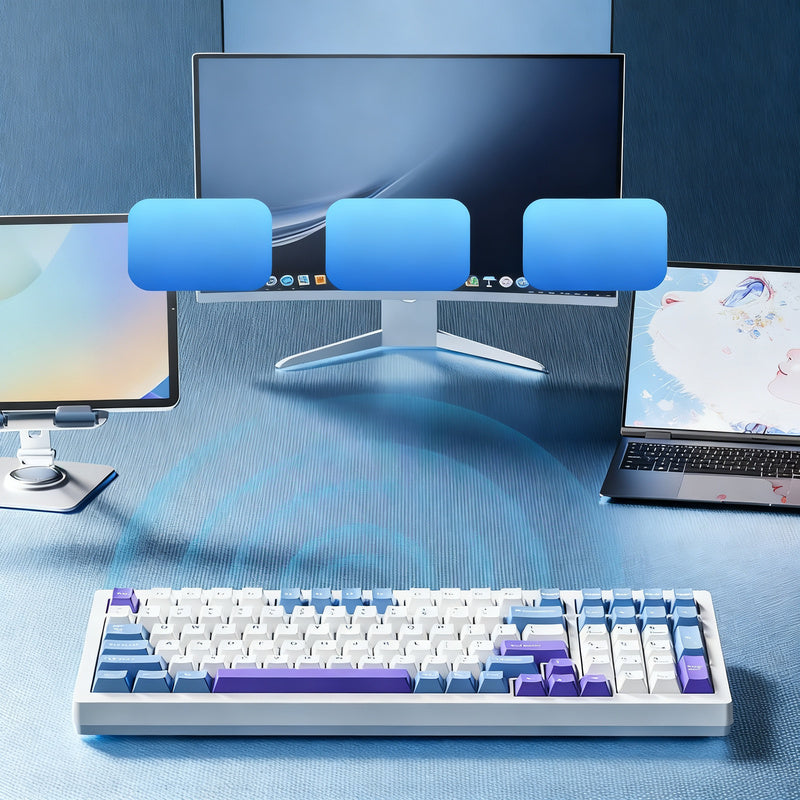 Mechanische Tastatur, kabellos, T98