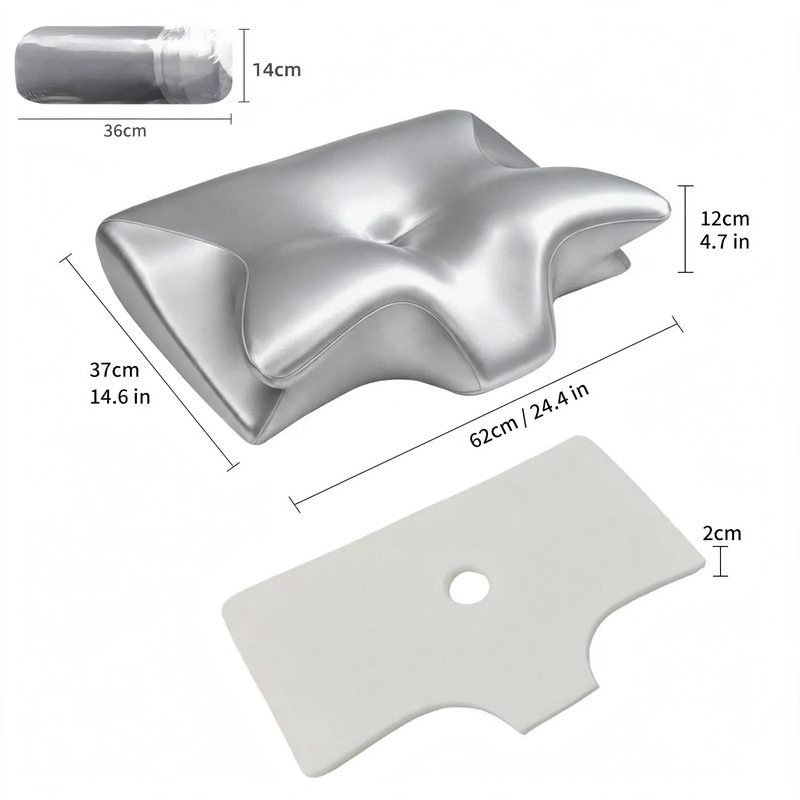 Nackenstützkissen, Schmetterlingsform, Gedächtnisschaum