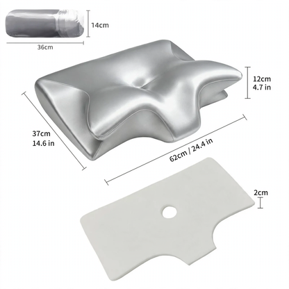 Nackenstützkissen, Schmetterlingsform, Gedächtnisschaum
