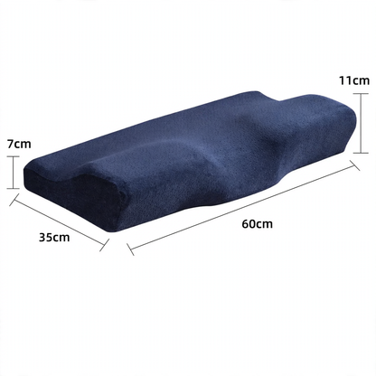 Nackenstützkissen aus Memory-Foam, Schmetterlingsform
