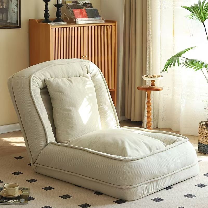 Klappsofa aus Kordstoff, Einzelsitz