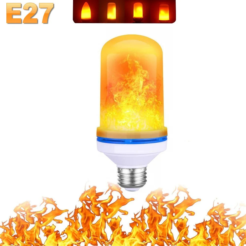 LED FLAME LIGHT PARTY LAMP - 4 MODI FEUER SIMULATION | Brehn