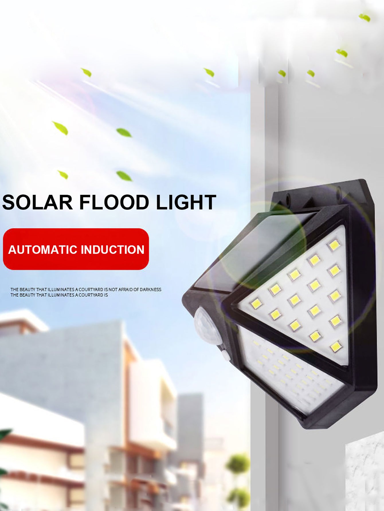 SolarGlow – Wasserdichte LED-Gartenbeleuchtung mit Sensor | Brehn