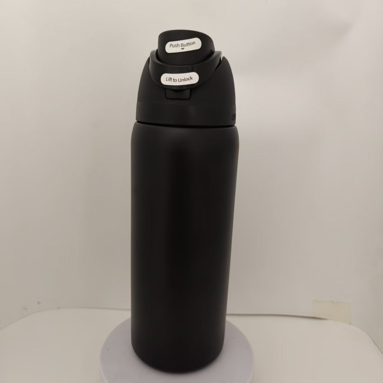 Edelstahl-Trinkflasche, 32 oz, mit Doppeldeckel