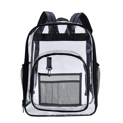 Transparenter PVC-Rucksack, wasserdicht, 20–35 L