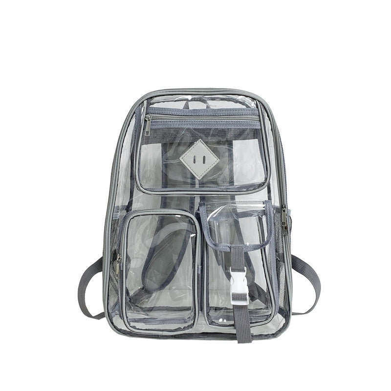 Transparenter PVC-Rucksack, wasserfest