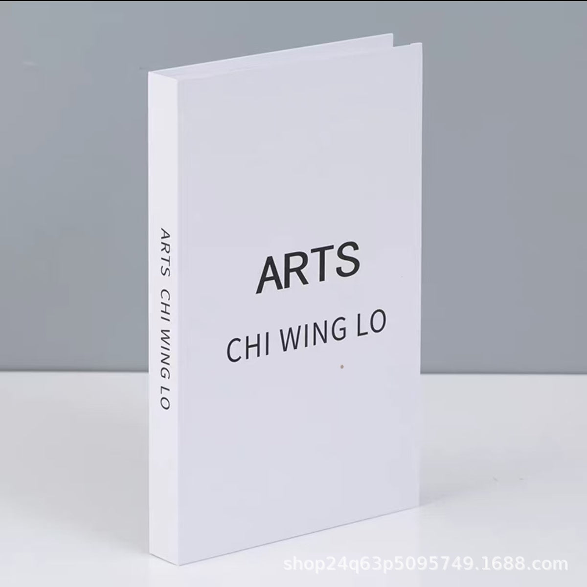 Dekoratives Kunstbuch, nordisch-minimalistisch