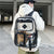 Transparenter PVC-Rucksack, wasserfest