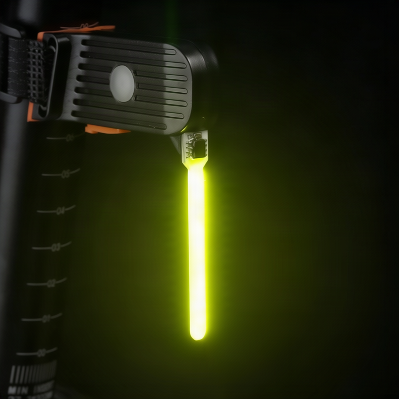 Fahrrad-Rücklicht mit Fließlicht-Effekt, USB-C